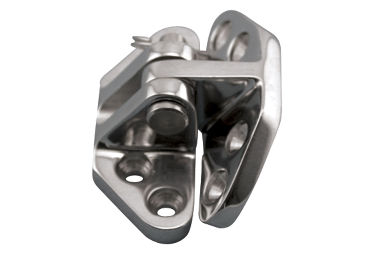 Stainless Steel Heavy Duty Hatch Hinge - Angle Base, S3824-1075